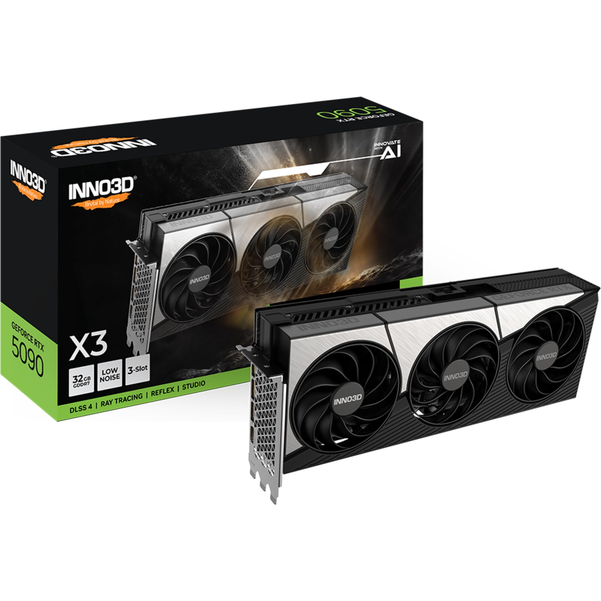 GPU INNO3D GEFORCE RTX 5090 X3 32GB 512-BIT GDDR7 N50903-32D7